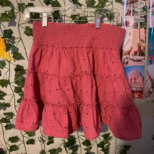 pink AE skirt